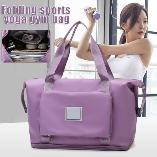 Sac à Couches Portable Pliable - 37x22 Cm - En Coton Et Lin - Pour Poussette, Voyage - Accessoire Bébé Pratique