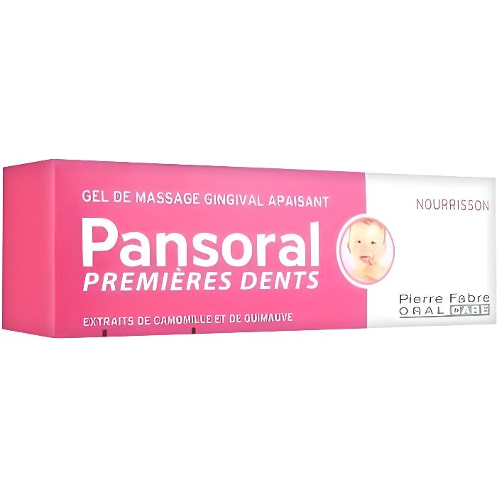 Pansoral Gel De Massage Premieres Dents 15ml Cdiscount Au Quotidien