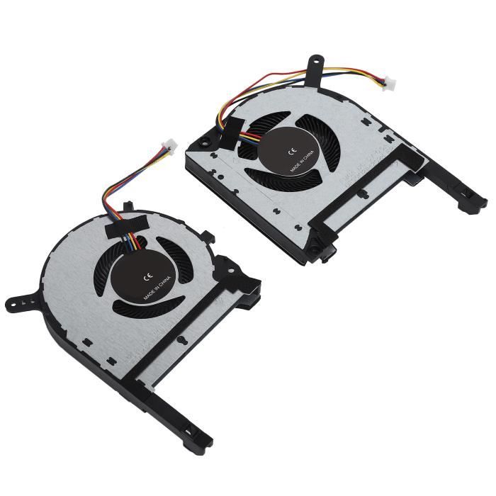 Ventilateurs de refroidissement - QIILU - ASUS TUF FX505ge - Alliage daluminium - Léger - 4 broches