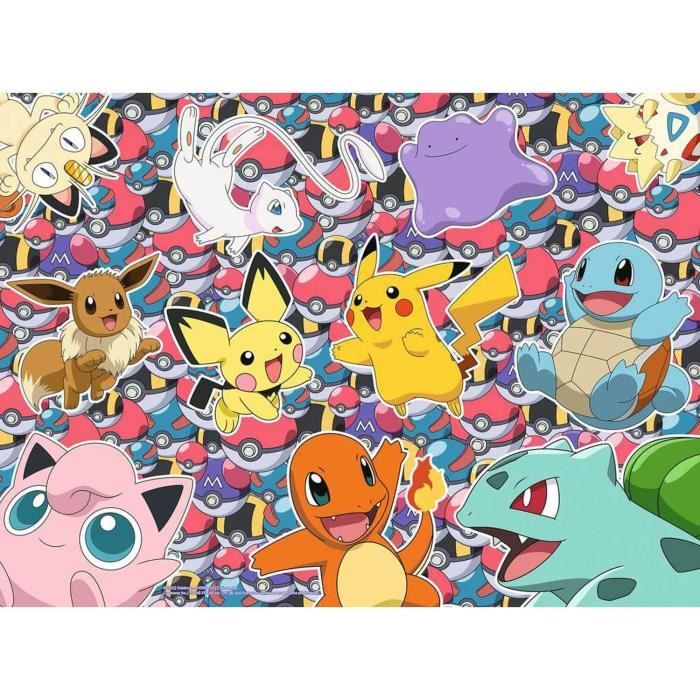 Puzzle 100 pièces XXL : Pokémon : Prêt pour la bataille ! Coloris Unique -  Cdiscount Jeux - Jouets