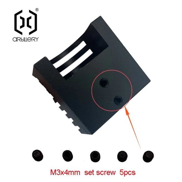 Pièces d'imprimante 3D Artillery une tête d'extrusion,une thermistance de