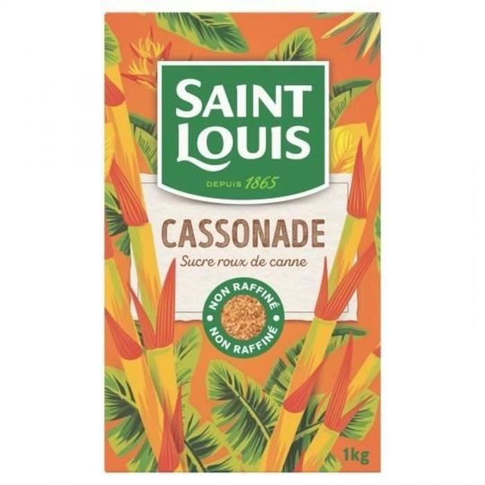 SAINT LOUIS - LOT DE 3 - SAINT LOUIS - Cassonade - paquet de 1 kg ()