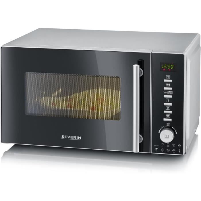 Four Micro-ondes Gorenje MO20A3T4 20L, 700W - Plateau Tournant 25,5cm, Affichage Électronique, Programmateur Auto - 5