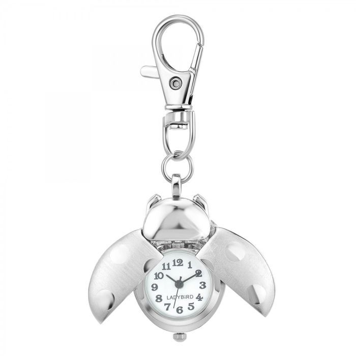 Montre porte-clé coccinelle par SC Crystal Montre porte-clé coccinelle par SC Crystal