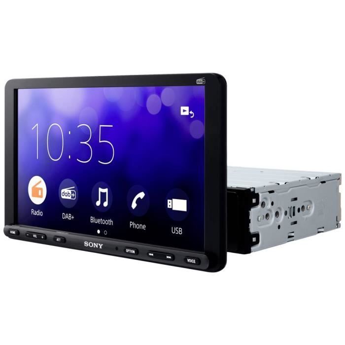 Sony XAV-AX8150 Ampli-tuner multimédia Android Auto™, Apple CarPlay, tuner DAB+, kit mains libres bluetooth, avec anten