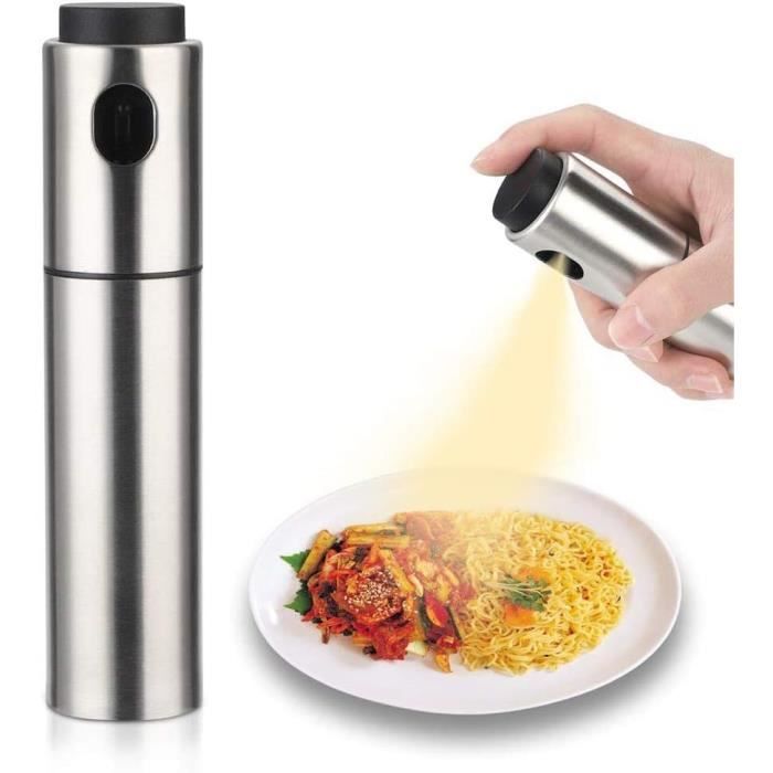 Vaporisateur d'huile d'olive en acier inoxydable pour barbecue, d'extraction de cuisine durable, pot de soja noir, pulvérisateur de vinaigre, stockage de maquillage, gratitude, 500ml 15 Vaporisateur d'huile d'olive en acier inoxydable pour barbecue, d'extraction de cuisine durable, pot de soja noir, pulvérisateur de vinaigre, stockage de maquillage, gratitude, 500ml 15