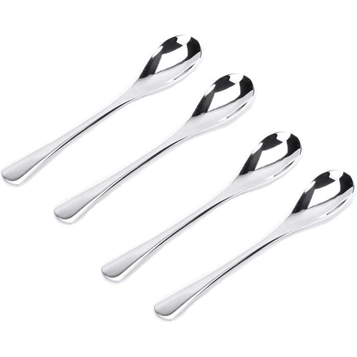 R. Spoon - Lot De 12 Cuillères à Dessert En Acier Inoxydable 15x3,2c