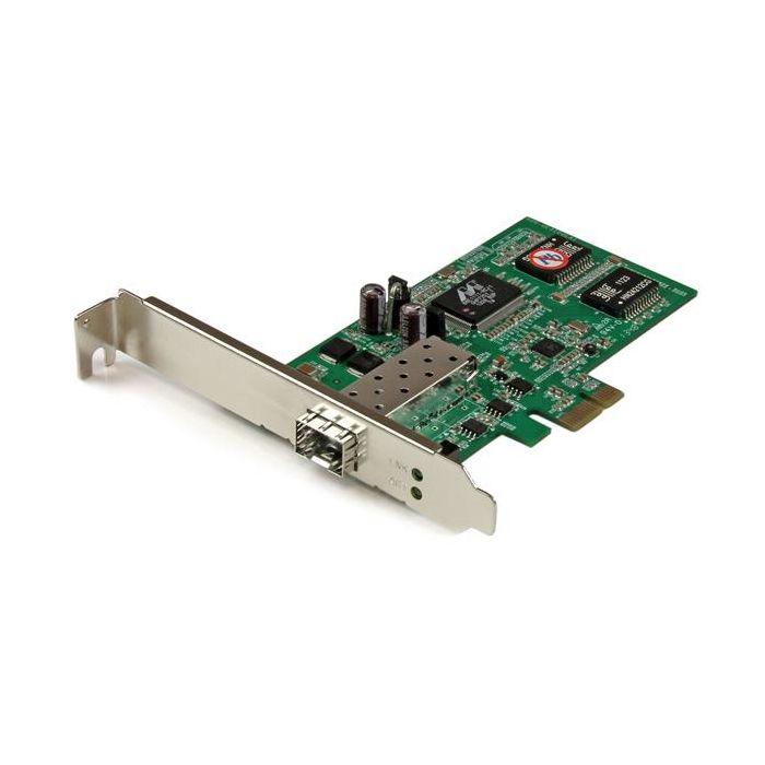 StarTech.com Carte réseau PCI Express à 1 port fibre optique Gigabit Ethernet avec SFP ouvert Adaptateur NIC PCIe SFP PEX1000SFP2 Adaptateur réseau PCIe profil bas 1GbE 1000Base LX... - vue 3