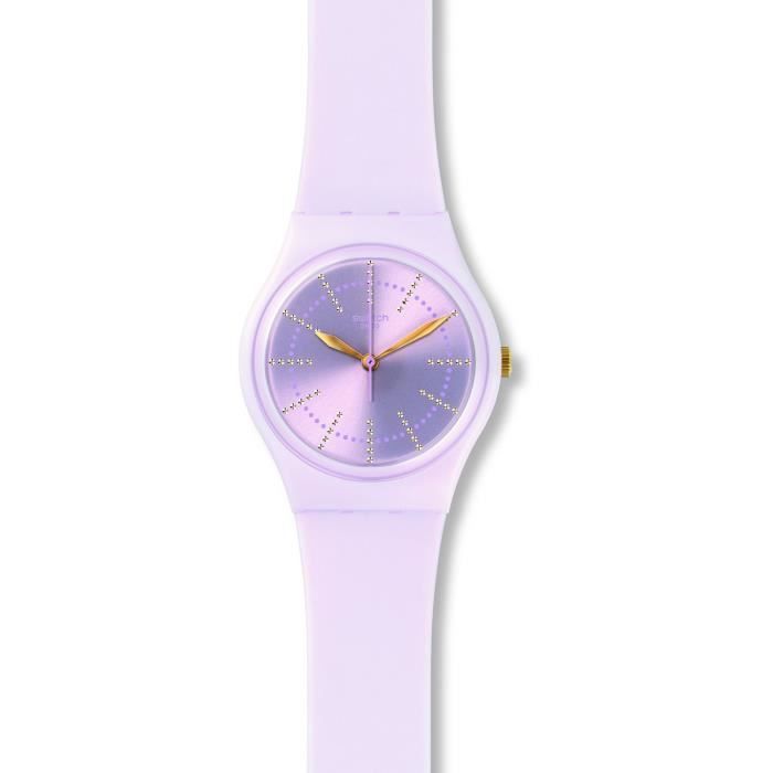 Montre Swatch femme Original Gent Guimauve - Cdiscount Bijouterie