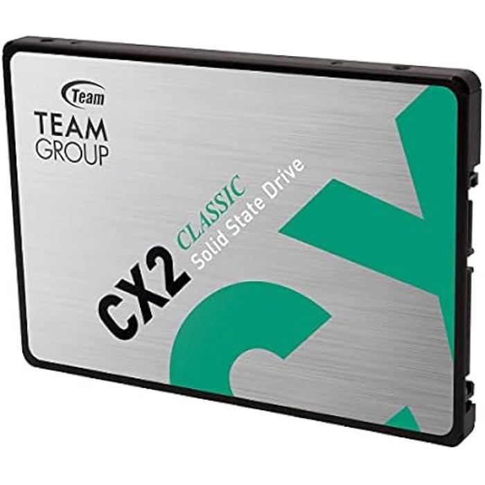 Disque dur - TEAMGROUP - CX2 - 1000 Go - SATA - 2.5 - 3D NAND TLC