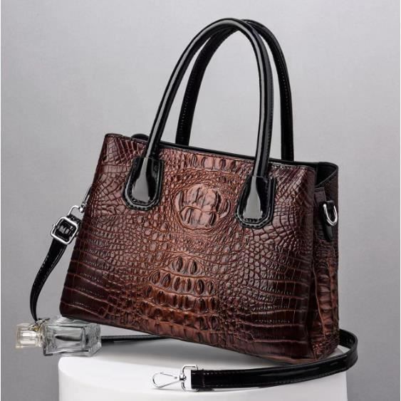 Sac a main cuir marron vintage online