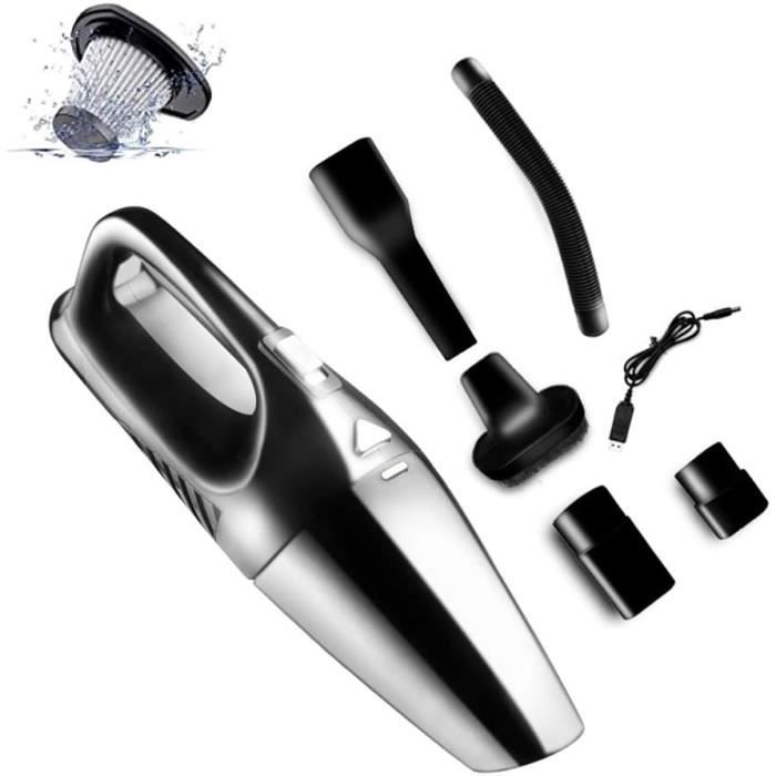 Aspirateur Portable Sans Fil Rechargeable - Compact Et Puissant - Pour Voiture, Bureau, Maison - Neuf