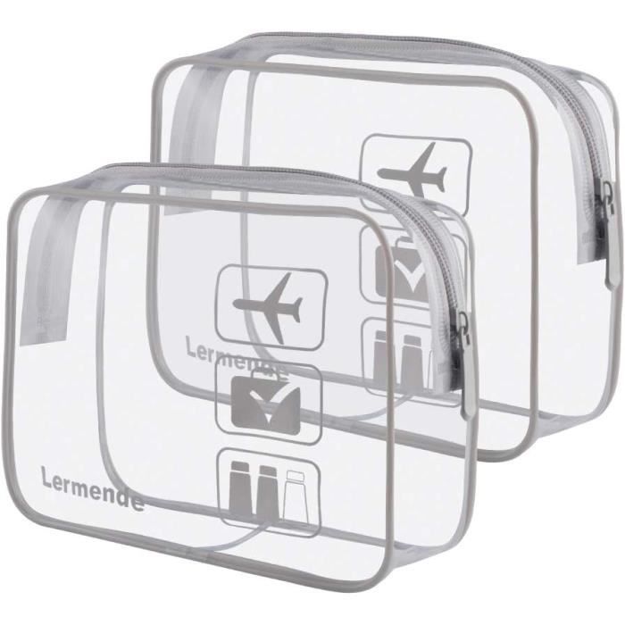 Trousse De Toilette Transparente - OSDUE - Kit Voyage Avion Trousse De Toilette Transparente - OSDUE - Kit Voyage Avion