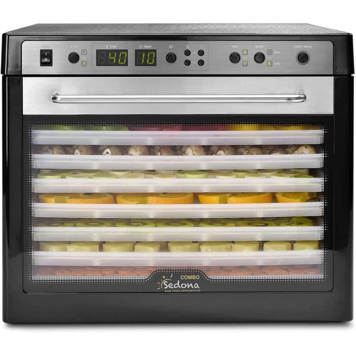 Tribest Deshydrateur Sedona Combo Plateaux Plastique