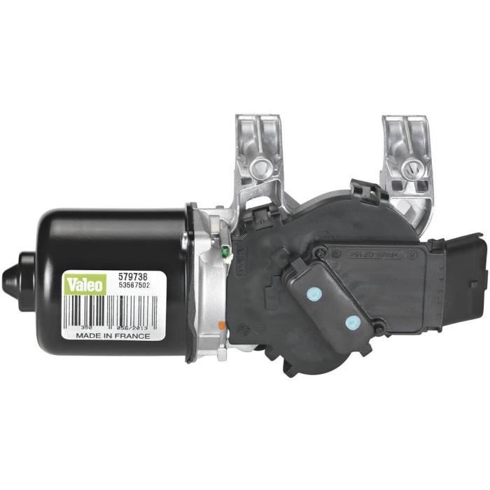Moteur de balai dessuie-glace avant clio 3 - VALEO - 579738