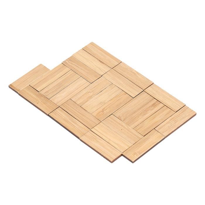 Revêtement de sol pour maison de poupée, Parquet, Carrelage miniature à l'échelle 1:12, Accessoires de maison de poupée, 56 - France Revêtement de sol pour maison de poupée, Parquet, Carrelage miniature à l'échelle 1:12, Accessoires de maison de poupée, 56 - France