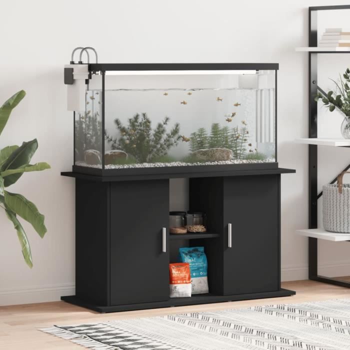 Meilleurs prix pour vidaXL Support pour aquarium noir 101x41x58 cm