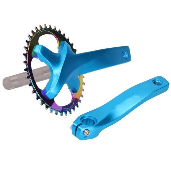 3 Paires De Protège-Bras De Manivelle Vélo – Silicone Noir/Rouge/Bleu, Antichocs, Anti-rayures, Universel VTT Et Route, Taille 43 X 33 Mm
