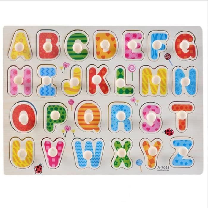 Labyrinthe Magnétique Montessori - Apprentissage Alphabet & Couleurs - Pour Enfants 2 à 5 Ans - 5