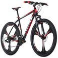 Vélo VTT Semi-Rigide 29'' - KS CYCLING - Xplicit - Homme - 21 Vitesses - Noir-Rouge - Taille de Cadre 53 cm-1