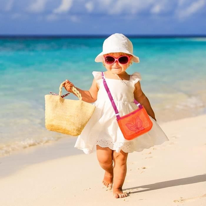 Sac Jouet Plage Enfant, Rangement De Jouets De Plage Sac En Filet