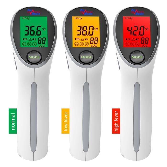 Thermomètre médical infrarouge sans contact Promedix PR-960 - Cdiscount  Puériculture & Eveil bébé
