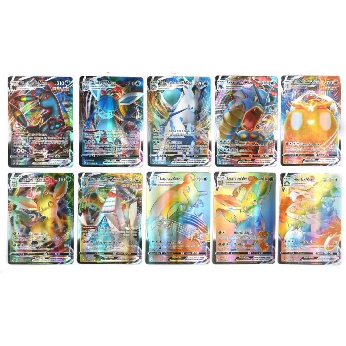 Lot 100 Cartes à Collectionner Dont 10 Brillantes – Officielles, Sans Doublons – Idéal Collectionneur