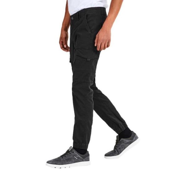 Pantalon Cargo Jogger Homme Jack & Jones Paul Flake AKM 542 - Tissu Twill Denim - Neuf Avec étiquette