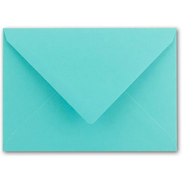 Leucasa 60 Pièces Enveloppes C6-11,4x16,2cm 130 G/m²Blanc