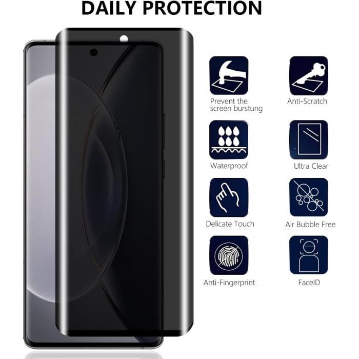 SEAHAI Cover Per Vivo X90 Pro Con Supporto - Custodia Paraurti Anti-Caduta Militare Grigia - 6