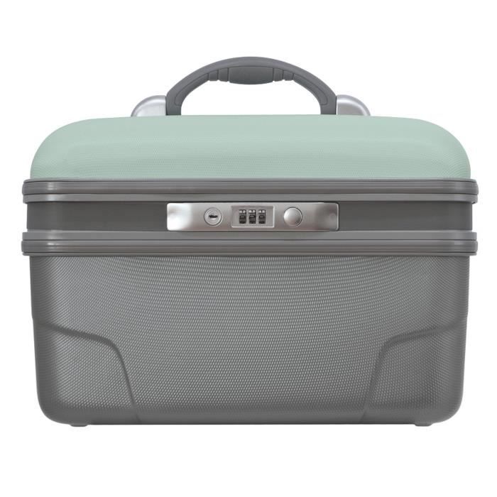 SAVEBAG Vanity rigide ASHOKA 13L Double serrure clefs et code