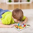Puzzle Tetris en Bois - ZGEER - Tableaux et peintures - Enfant - 3 ans et plus-3