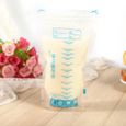SALUTUYA sac de lait maternel 30pcs 250ml sacs de congélateur de stockage de lait maternel pré-stérilisés sacs puericulture lait-3