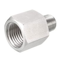 Jeffergarden Adaptateur de capteur de pression d'huile NPT Tee mle à femelle 1/8in à M10x1.0