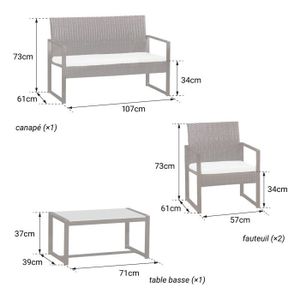 Salon De Jardin Achat Vente Salon De Jardin Pas Cher Cdiscount