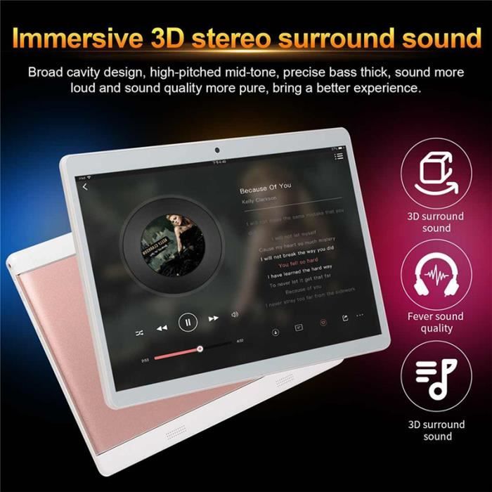 Tablette Tactile Android 8.1 10 Pouces 1G + 16G3