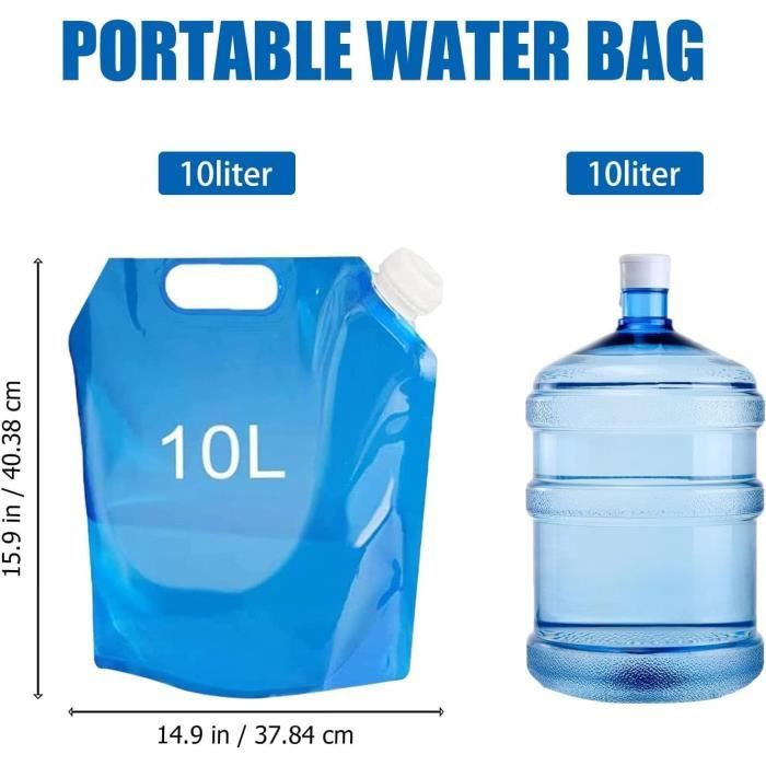 Bidon De 10 Litres Blanc DIN45 | Sans BPA Acheter En Ligne à