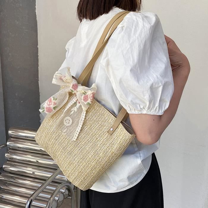 Sac en sales paille 2019