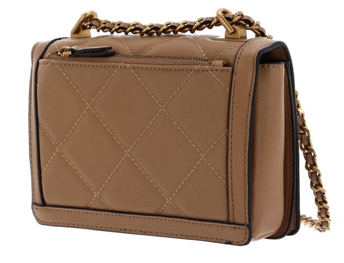 Sac à épaule GUESS Eco Carly Convertible - Beige - 100% PU - Neuf Avec étiquettes - Transformable En Bandoulière