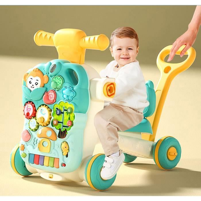 Trotteur bébé garçon 5 en 1 - MAGICFOX - Jouet Evolutif et Interactif  Coloré - Musical - dès 6 Mois - Cdiscount Puériculture & Eveil bébé