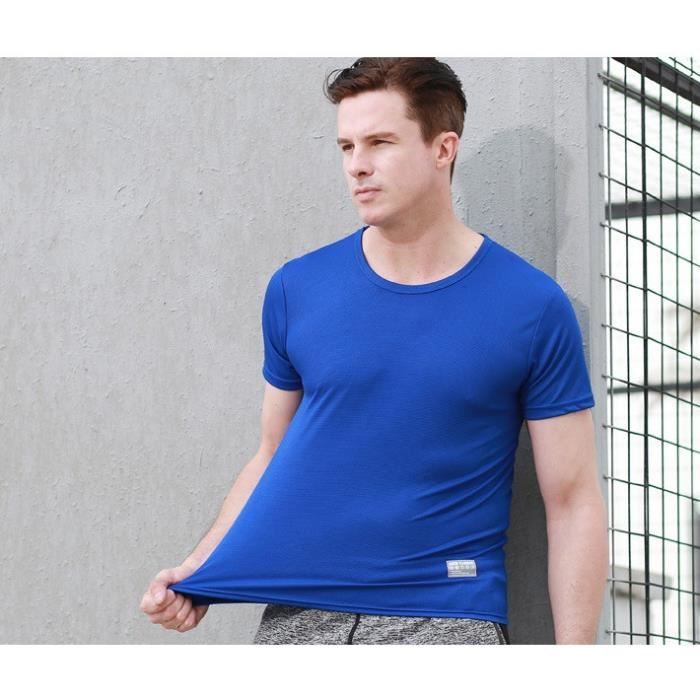 Tee shirt new arrivals microfibre homme
