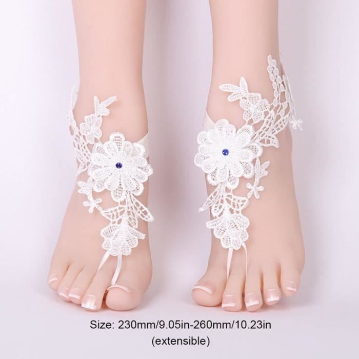Sandale deals dentelle mariage