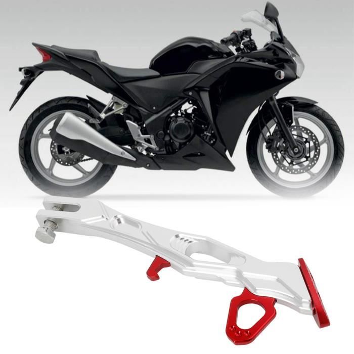 VINGVO Béquille latérale de moto Pieds de stationnement de cadre de trépied  de support latéral d'alliage d'aluminium de moto - Cdiscount Auto