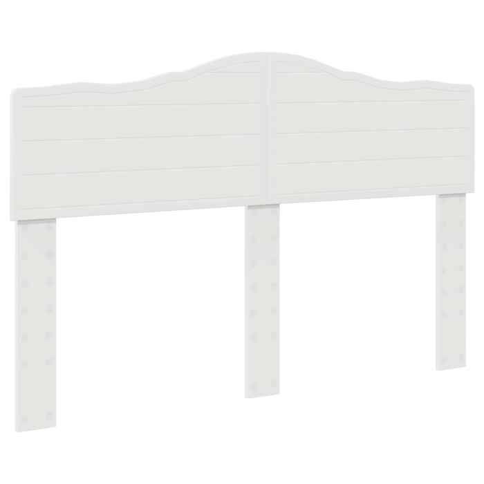 Lit de Rangement Réglable Blanc 140 x 190 cm Bois d'ingénierie Pour ...