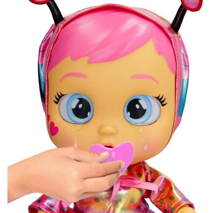 Poupon Cry Babies Stars Lady IMC TOYS 911383 30cm Etoiles LED Fonctions de pleurs Rose Cdiscount Jeux Jouets