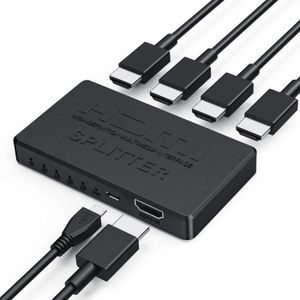 Switch HDMI 1 Entrée 2 Sorties – Essentiel B – Métal – Quasi Neuf