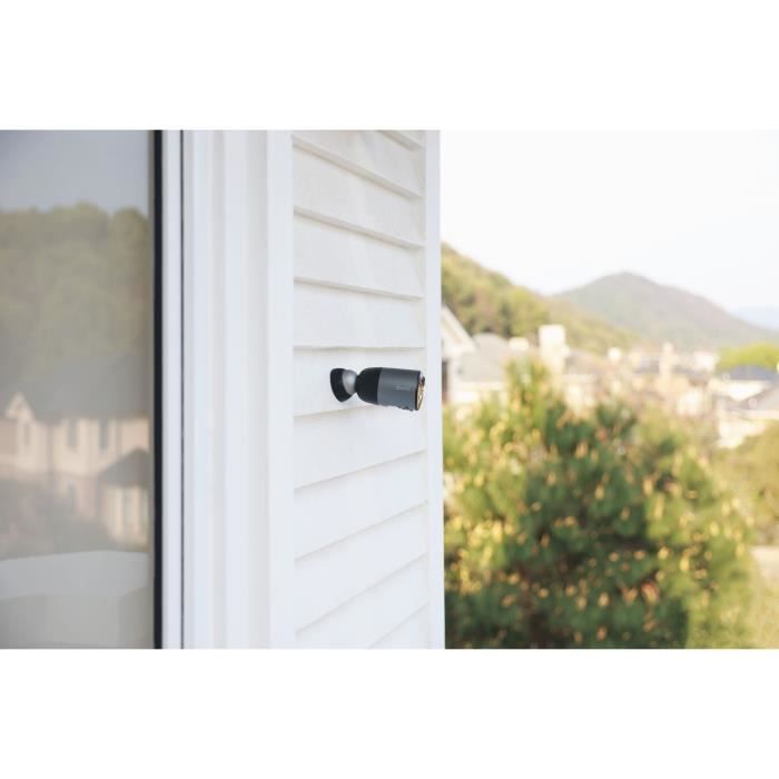 EZVIZ Caméra Extérieure 4K Sans Fil BC1C - Batterie 10400 MAh - Détection Humain/Véhicule - Vision Nuit Couleur - WiFi 6
