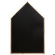 Tableau Ardoise Forme Maison - 116cm De Haut - Enfants - Surface écriture Effaçable - Atmosphera