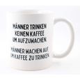 Tasse En Céramique Avec Inscription « Ich Mag Mein Morgendlich Café » Hommes.[x11224]-0