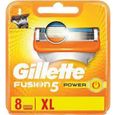 GILETTE FUSION 5 8 RECHARGES POWER-0